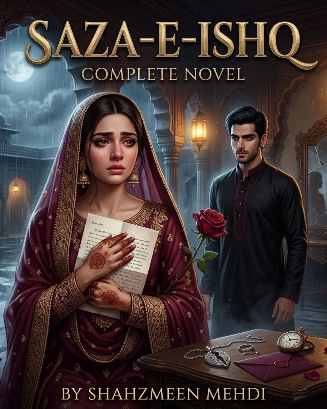 Saza E Ishq Complete Novel by Shahzmeen Mehdi